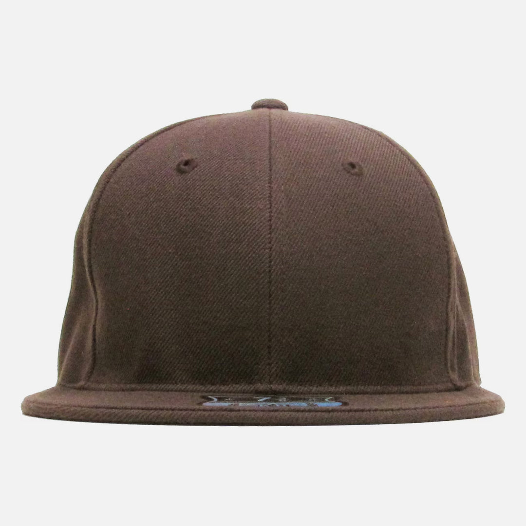 KB Ethos Fitted Flat Brim cap brown