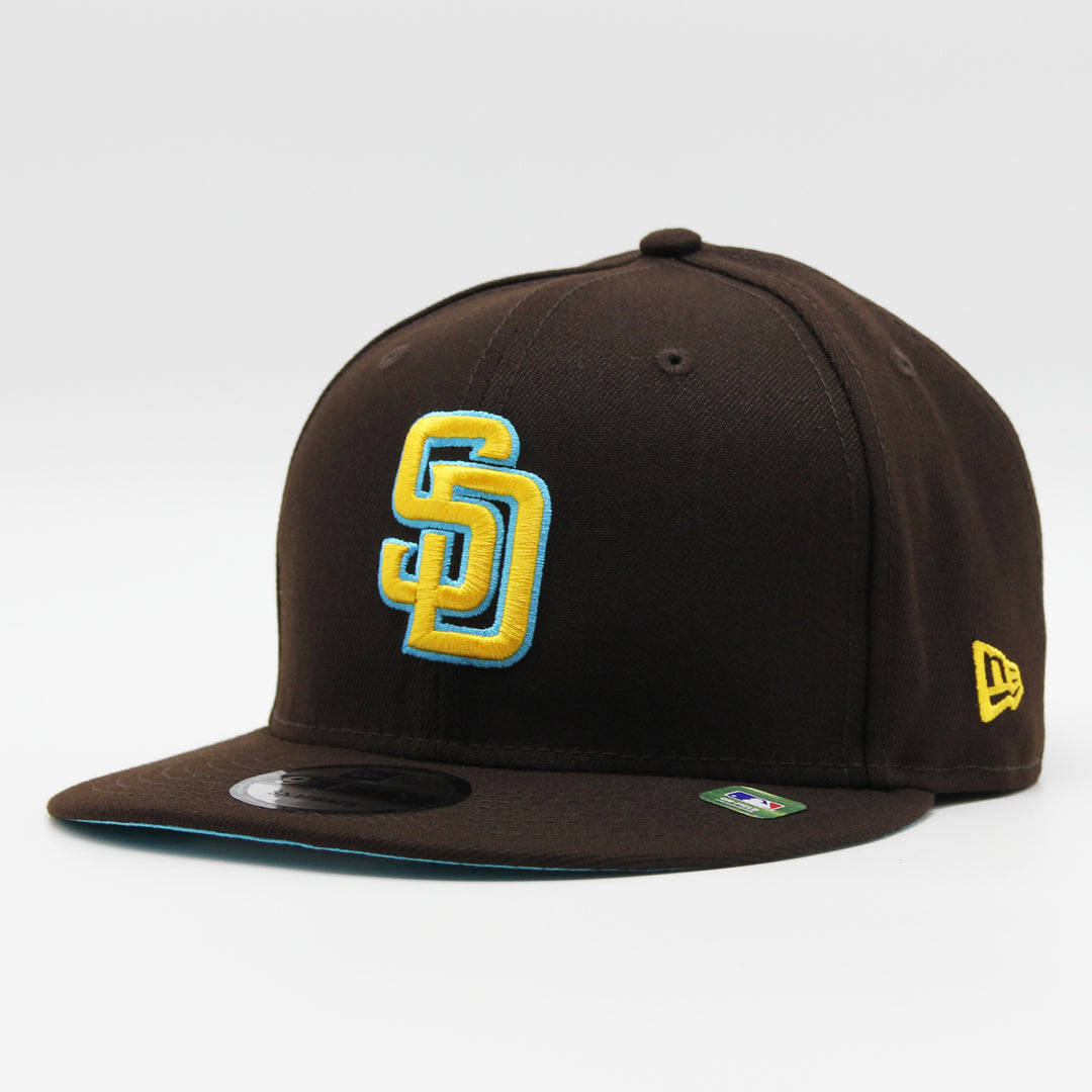 New Era Father's Day 2023 9Fifty SD Padres brown/yellow/blue - Shop-Tetuan