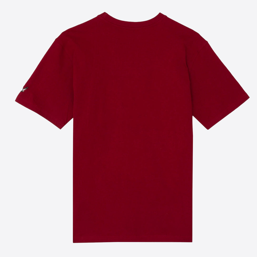 Staple Flock Logo tee burgundy - Shop-Tetuan