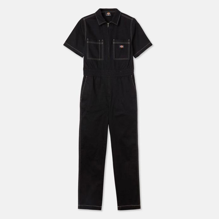 Dickies Florala Coverall Shirt black - Shop-Tetuan