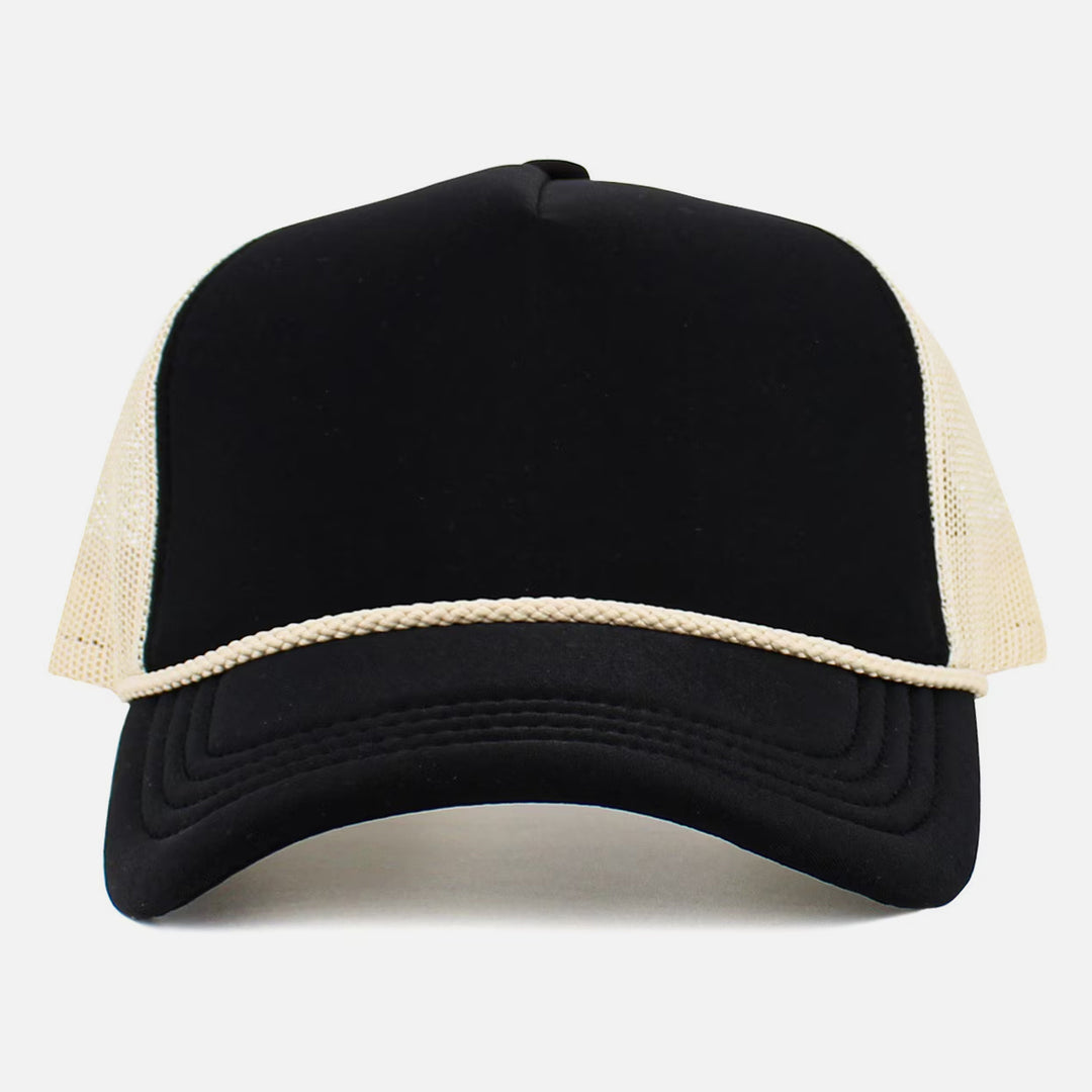 KB Ethos Premium Foam Trucker Hat blk/stn