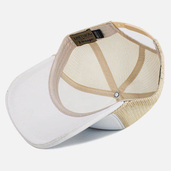 KB Ethos Premium Foam Trucker Hat wht/stn