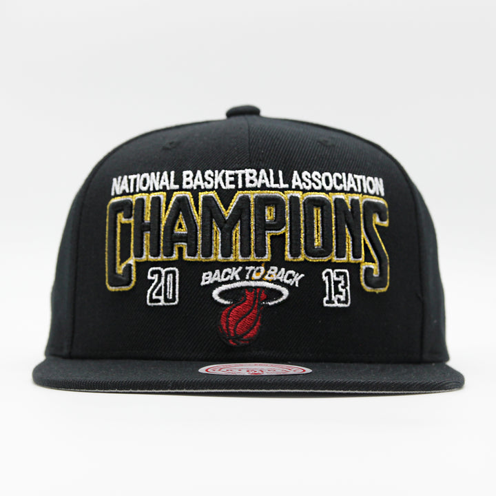 Mitchell & Ness NBA Champs snapback HWC M Heat black - Shop-Tetuan