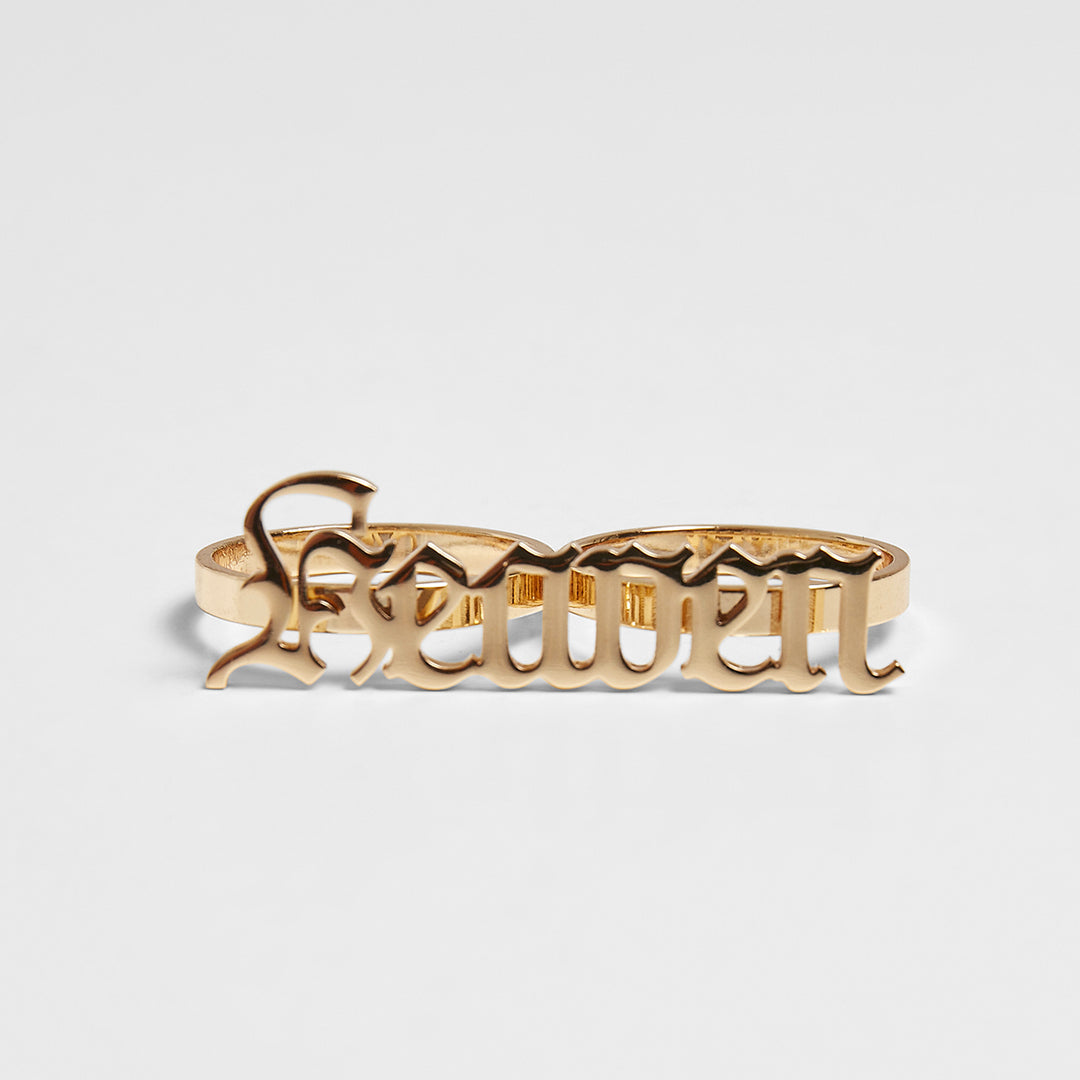 Mister Heaven Chunky Ring gold - Shop-Tetuan