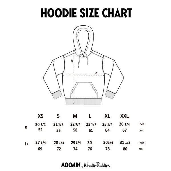 Moomin Mörkö Premium hoodie black