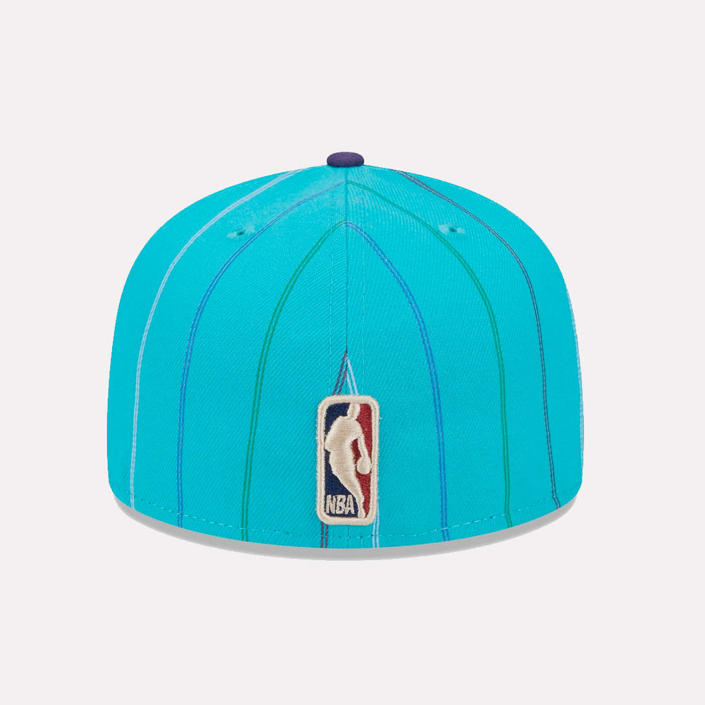 New Era Classic Edition Blue Striped 59Fifty C Hornets blue/purple - Shop-Tetuan