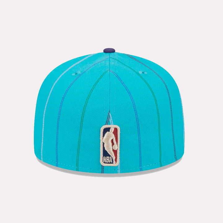 New Era Classic Edition Blue Striped 59Fifty C Hornets blue/purple - Shop-Tetuan