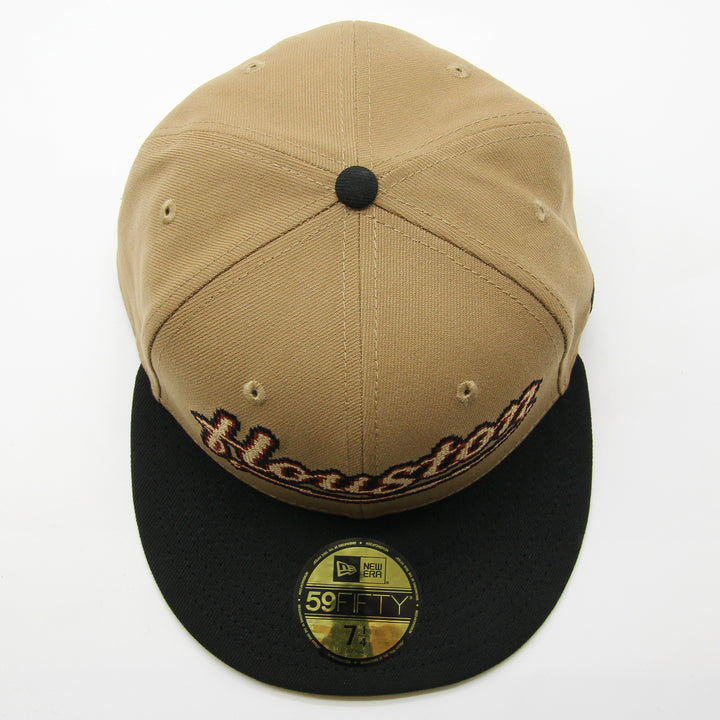 New Era Classic 8-Bit Wordmark 59Fifty H Astros khaki/black