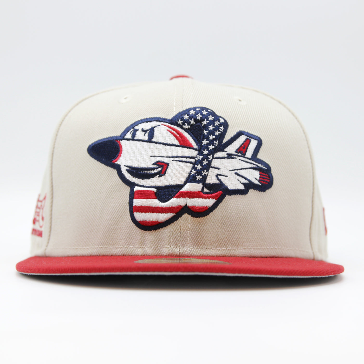 New Era Fourth of July 2024 59Fifty A IronBirds stone/red