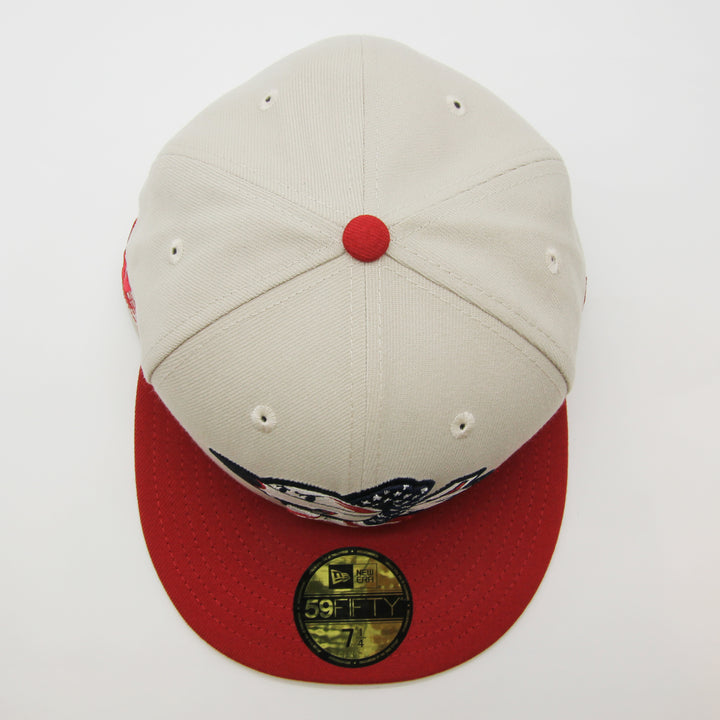 New Era Fourth of July 2024 59Fifty A IronBirds stone/red