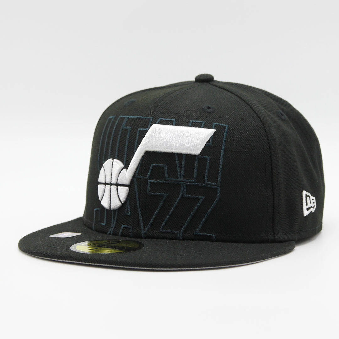 New Era NBA Draft 2023 59Fifty U Jazz black - Shop-Tetuan