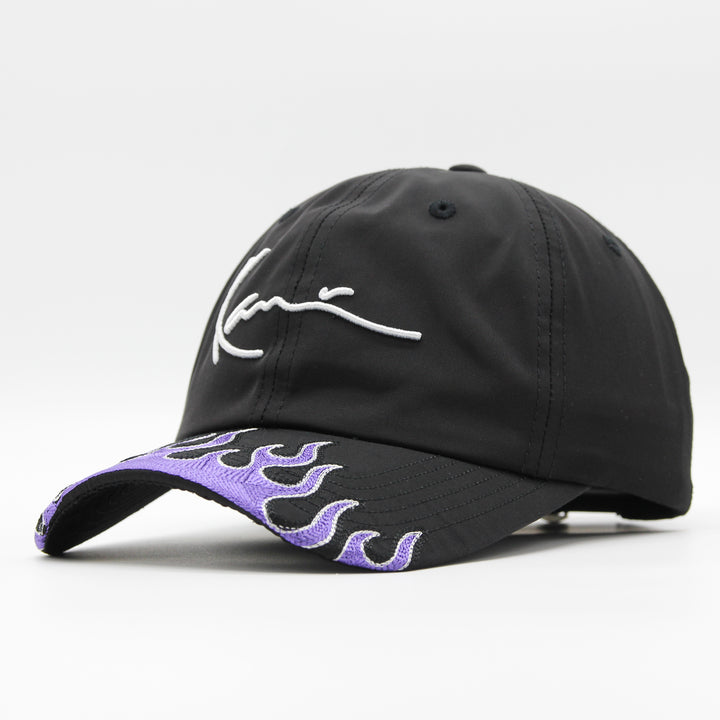 Karl Kani Signature Racing Fire cap black - Shop-Tetuan