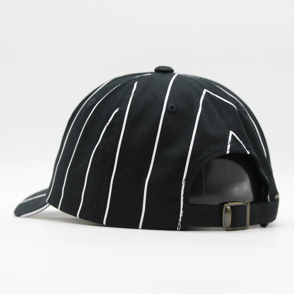 Karl Kani Signature Pinstripe cap black/white - Shop-Tetuan