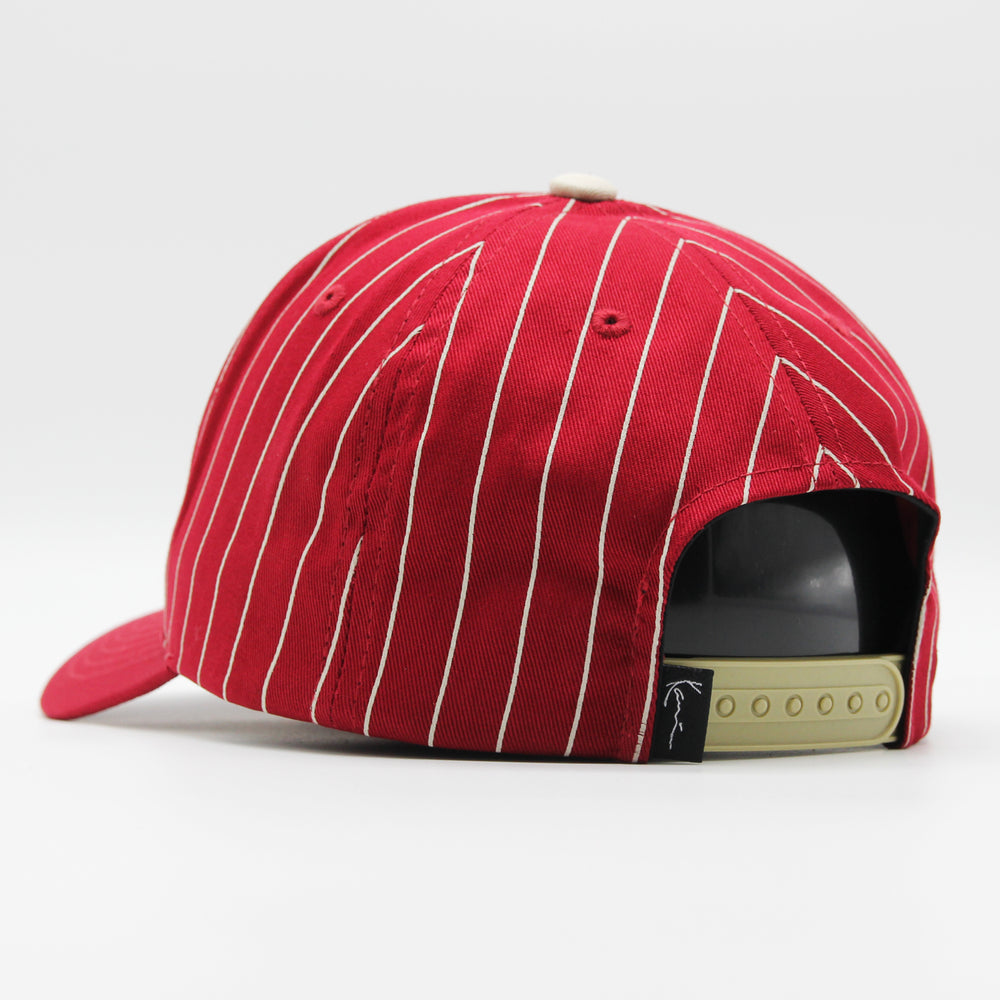 Karl Kani Signature Ziczac Pinstripe cap red - Shop-Tetuan