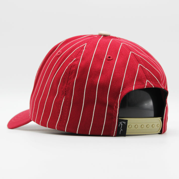 Karl Kani Signature Ziczac Pinstripe cap red - Shop-Tetuan