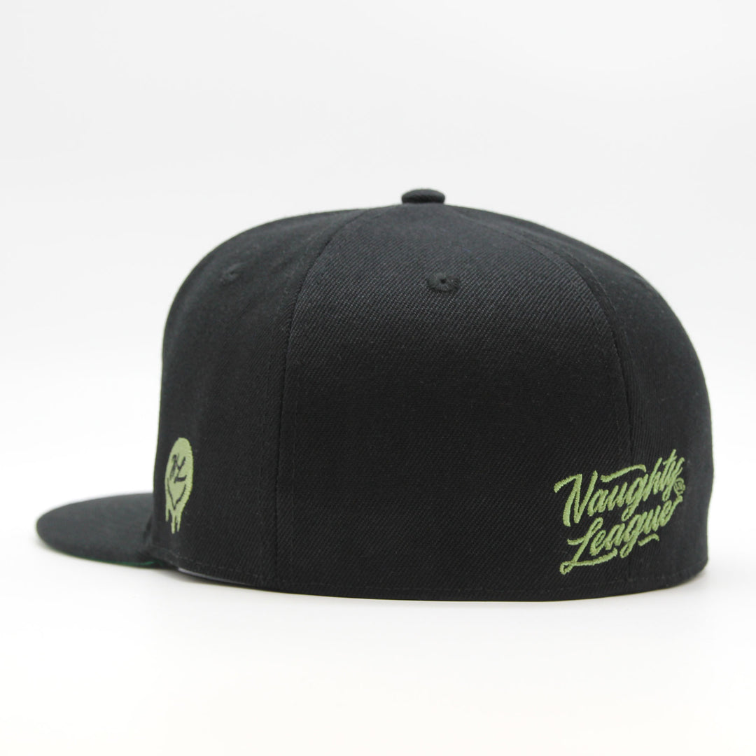 Naughty League San Diego Dirty Kermits fitted black - Shop-Tetuan