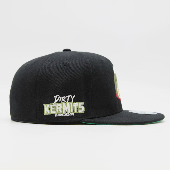 Naughty League San Diego Dirty Kermits fitted black - Shop-Tetuan