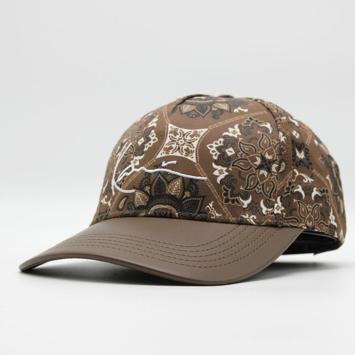 Karl Kani Signature Paisley Cap brown - Shop-Tetuan