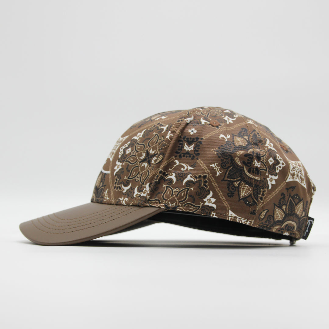 Karl Kani Signature Paisley Cap brown - Shop-Tetuan