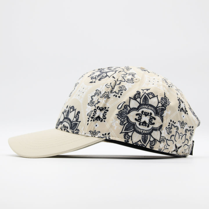 Karl Kani Signature Paisley Cap off white - Shop-Tetuan