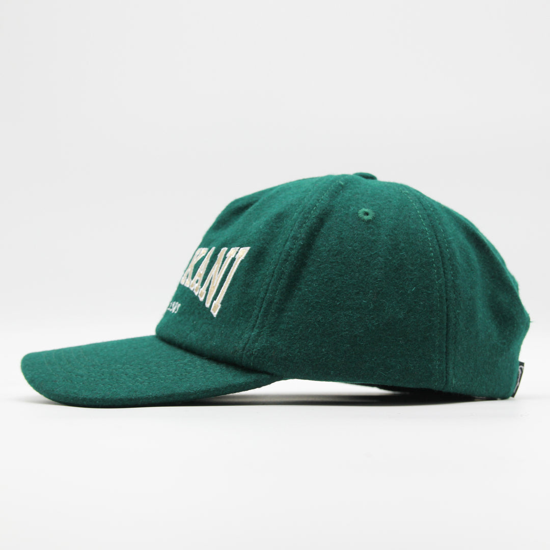 Karl Kani  College Signature Wool Blend Cap dusty green - Shop-Tetuan