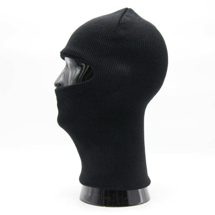 Knitted 1 Hole Balaclava black - Shop-Tetuan