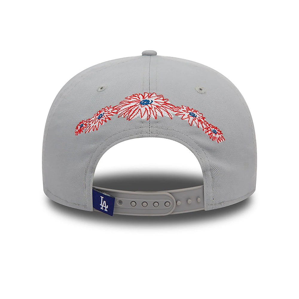 New Era Flower Icon 9Fifty LA Dodgers grey - Shop-Tetuan