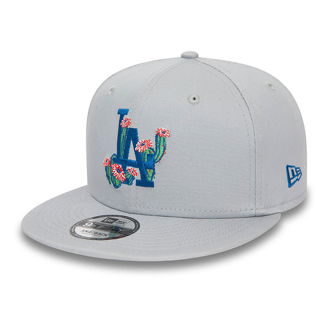 New Era Flower Icon 9Fifty LA Dodgers grey - Shop-Tetuan