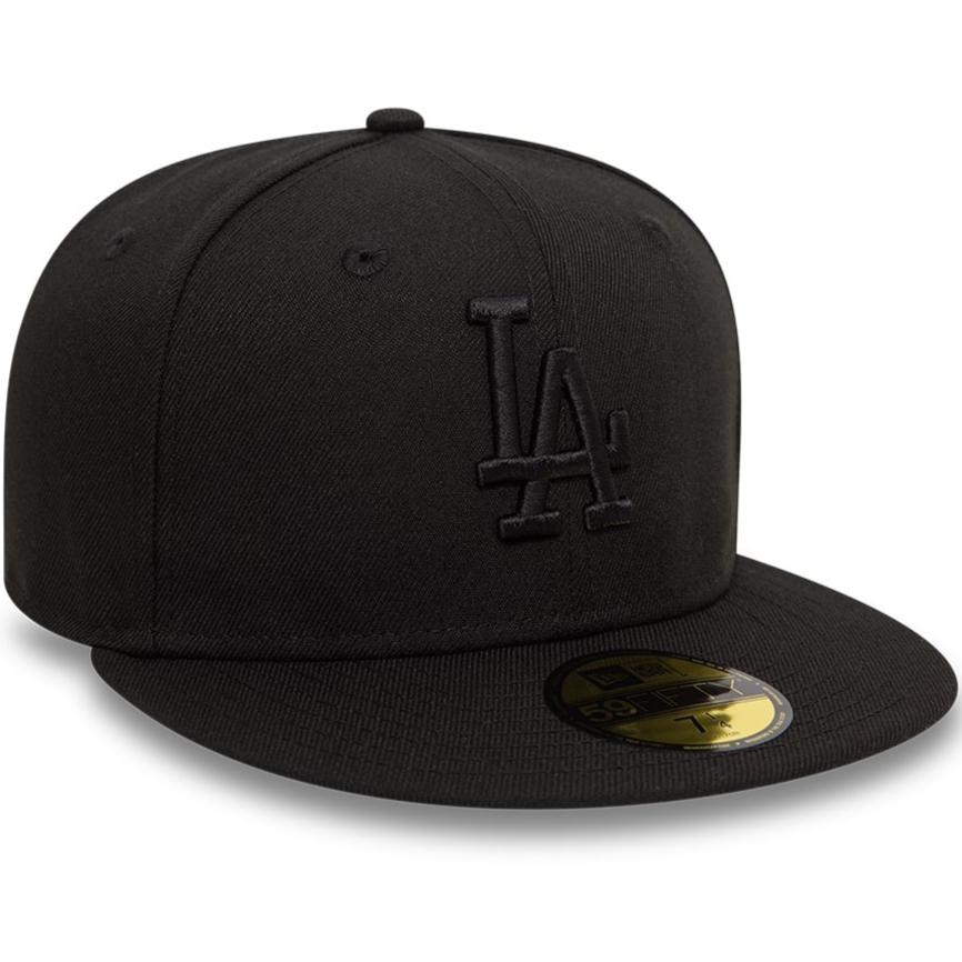 New Era League Essential 59Fifty LA Dodgers blk/blk - Shop-Tetuan