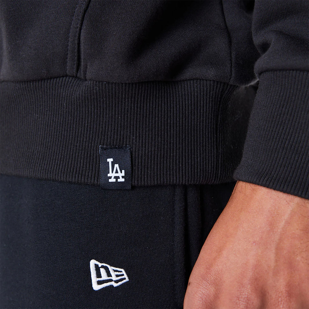 New Era MLB Graphic Oversized Pullover Hoodie LA Dodgers black