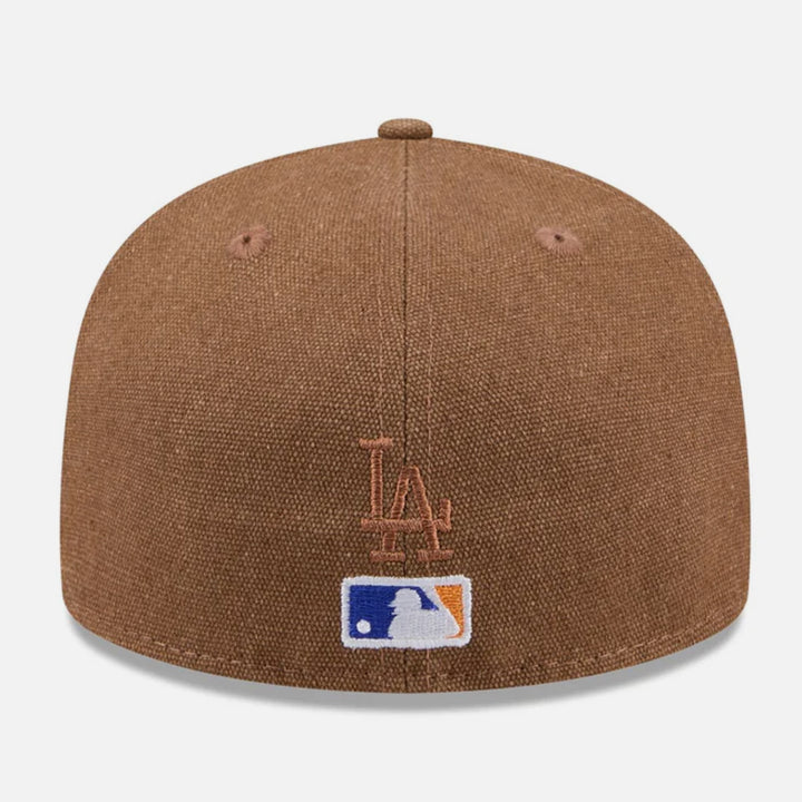 New Era Logo Scribble 59Fifty LA Dodgers brown