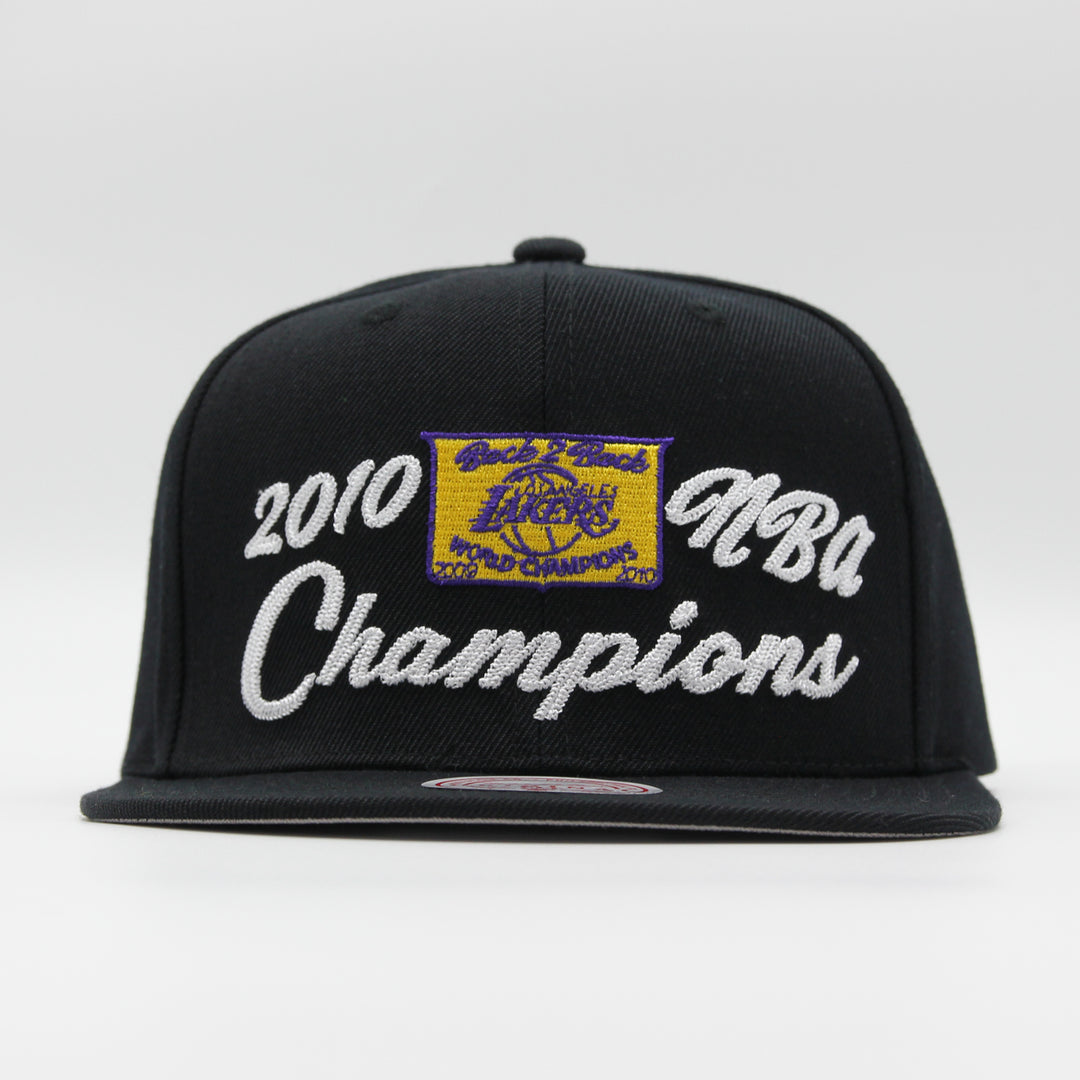 Mitchell & Ness NBA 10 NBA Champs snapback HWC LA Lakers black - Shop-Tetuan