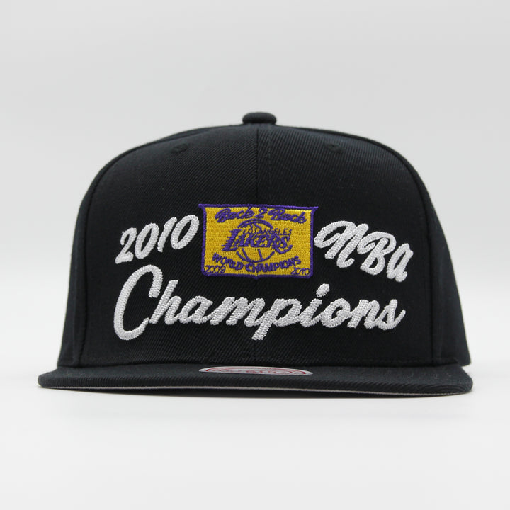 Mitchell & Ness NBA 10 NBA Champs snapback HWC LA Lakers black - Shop-Tetuan