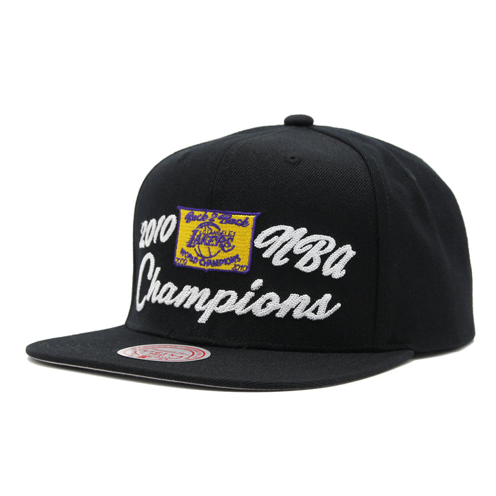 Mitchell & Ness NBA 10 NBA Champs snapback HWC LA Lakers black - Shop-Tetuan