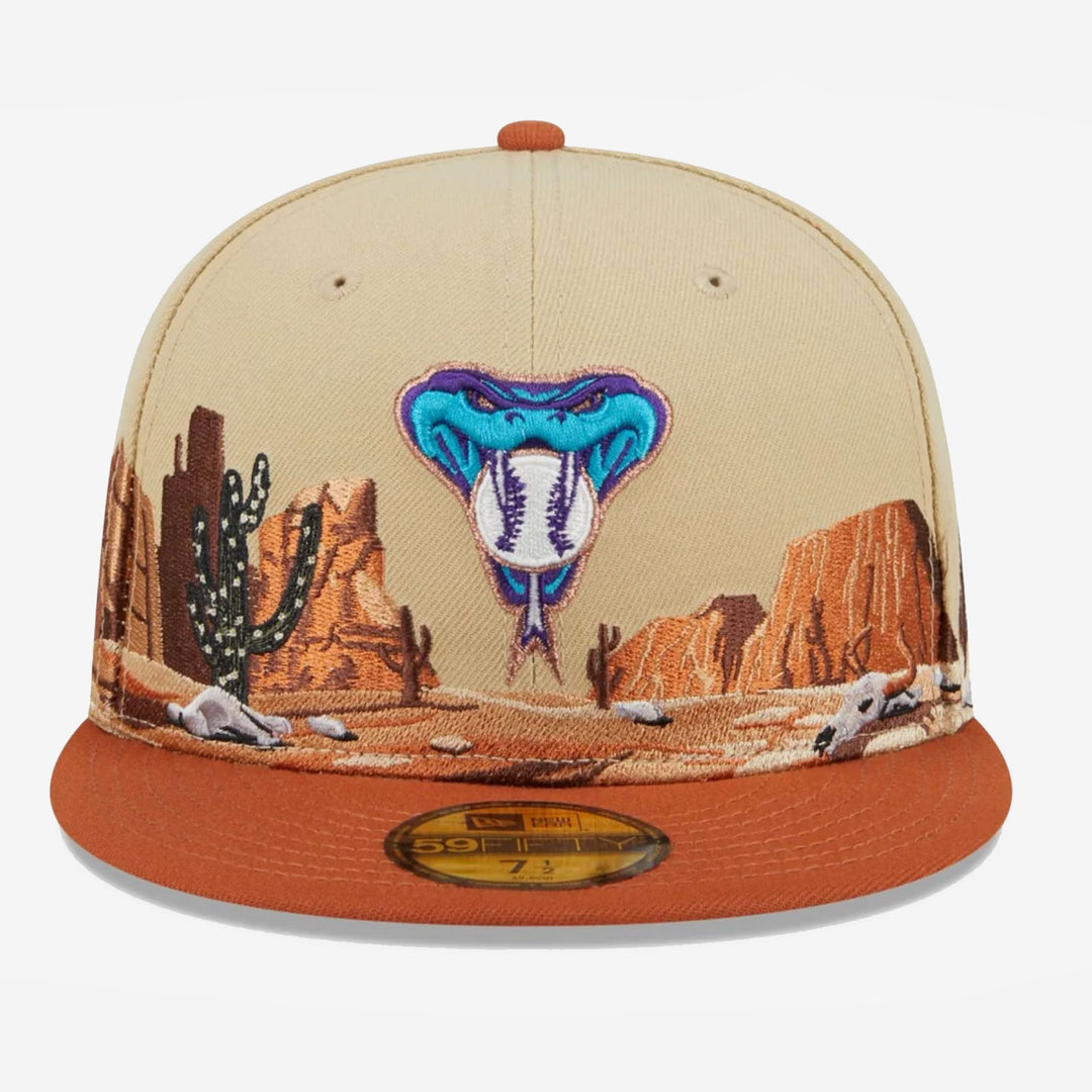 New Era Team Landscape 59Fifty A Diamondbacks khaki - Shop-Tetuan