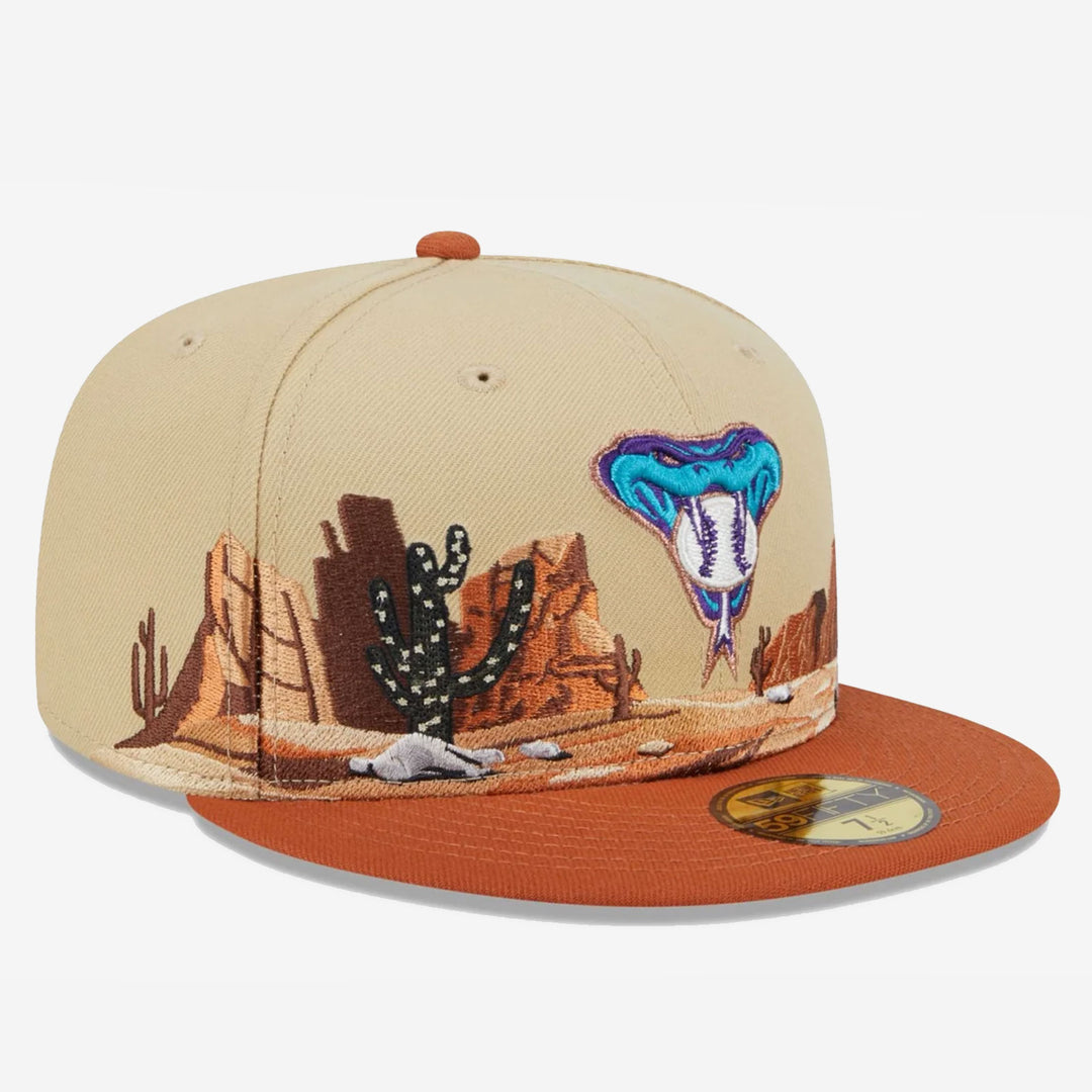 New Era Team Landscape 59Fifty A Diamondbacks khaki - Shop-Tetuan