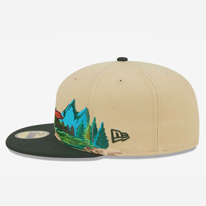 New Era Team Landscape 59Fifty B Orioles khaki - Shop-Tetuan