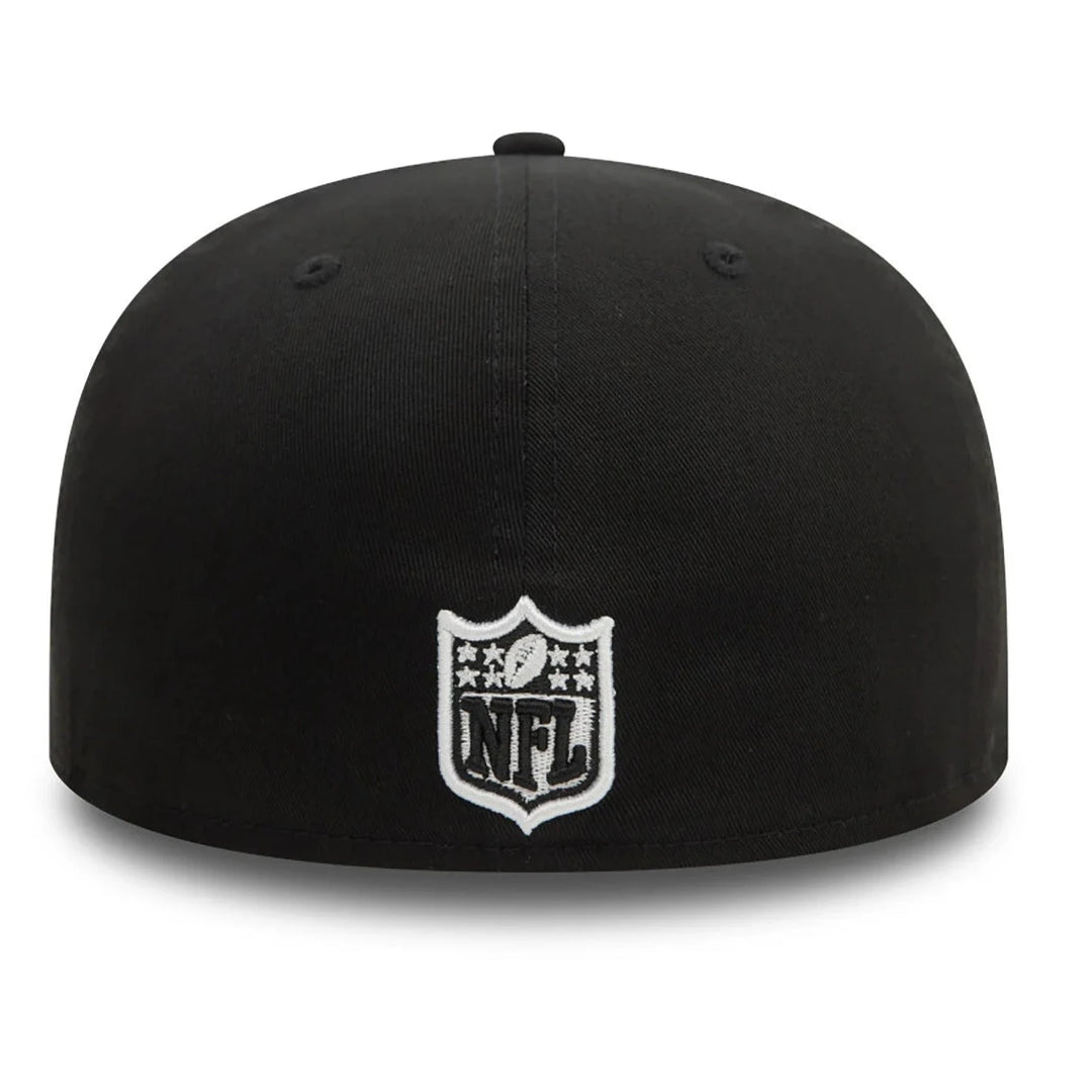 New Era NFL Official Team Colours 59Fifty LV Raiders black