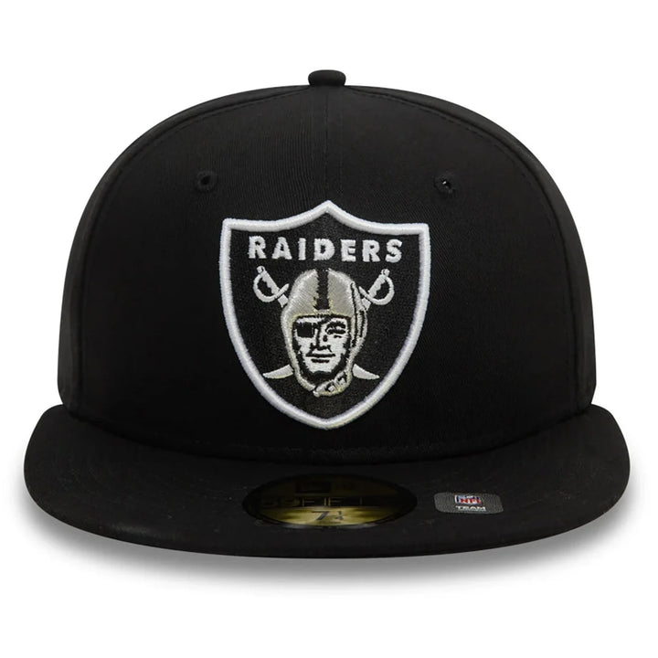 New Era NFL Official Team Colours 59Fifty LV Raiders black