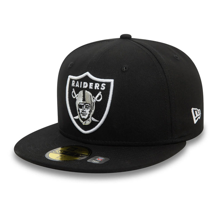 New Era NFL Official Team Colours 59Fifty LV Raiders black