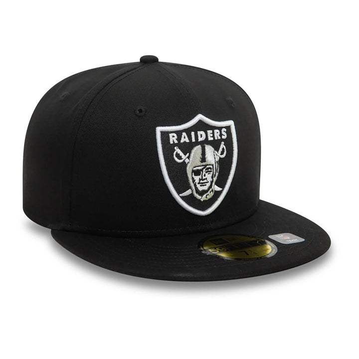 New Era NFL Official Team Colours 59Fifty LV Raiders black