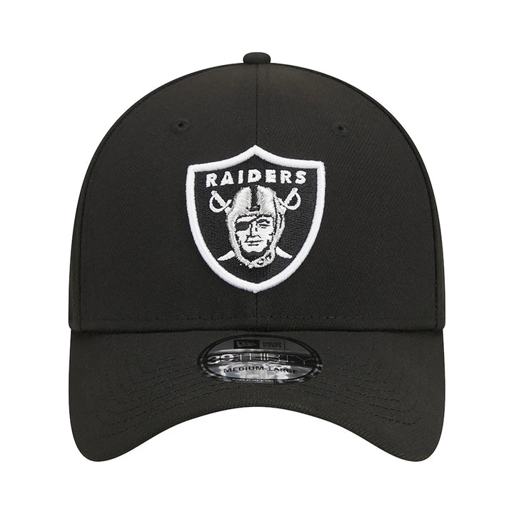 New Era NFL Team Logo Black 39Thirty LV Raiders black - Shop-Tetuan