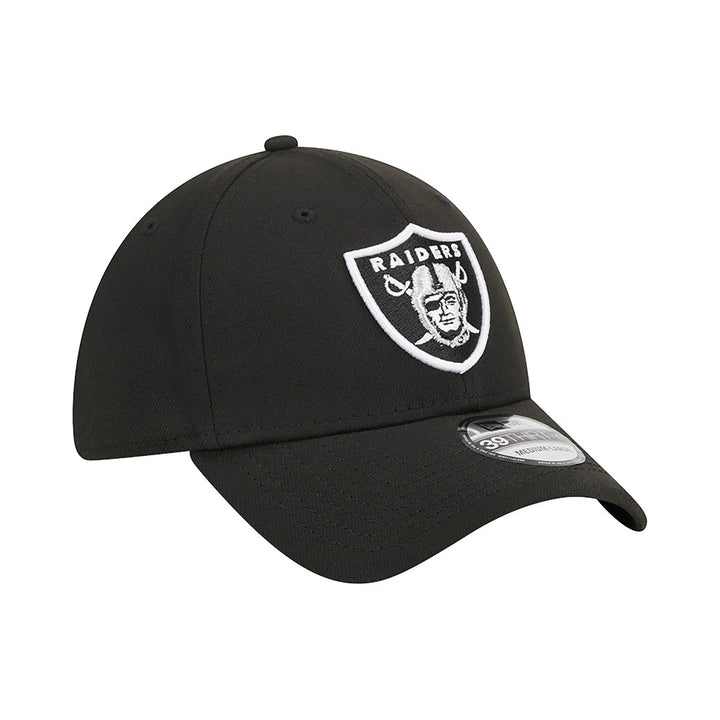 New Era NFL Team Logo Black 39Thirty LV Raiders black - Shop-Tetuan