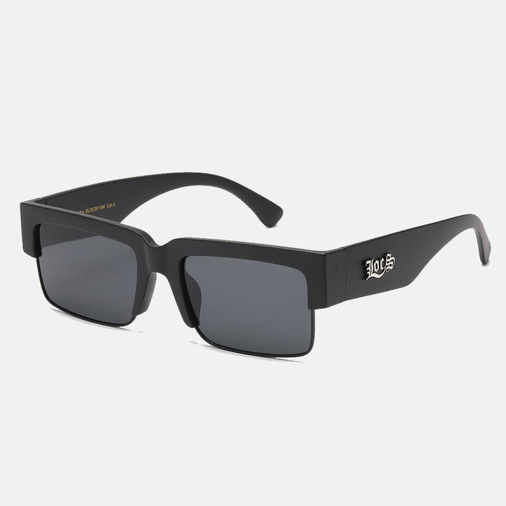 Locs Rectangle Sunglasses black