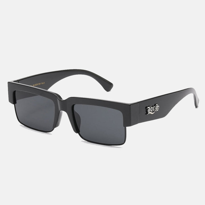 Locs Rectangle Sunglasses matt black