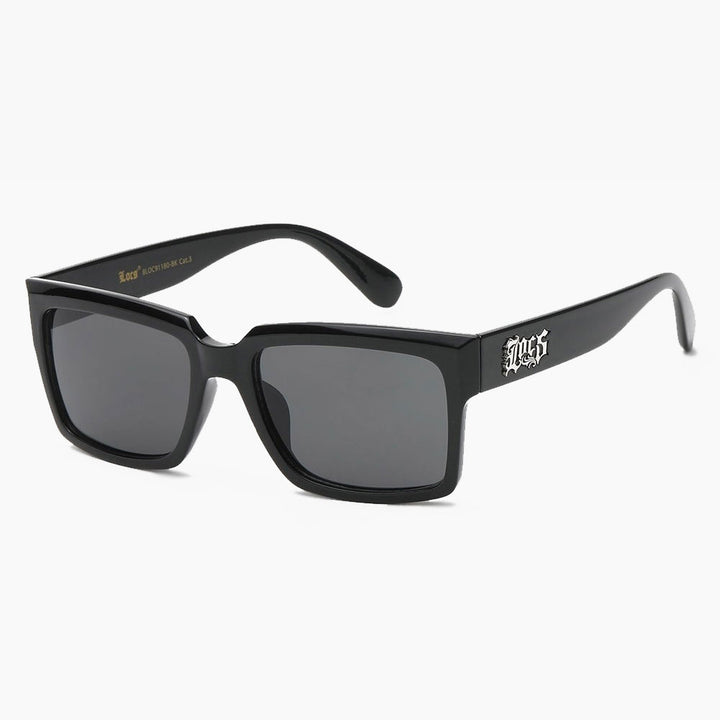 Locs Rectangle Sunglasses black - Shop-Tetuan