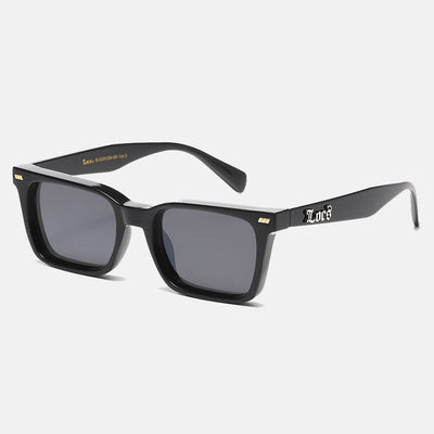 Locs Rectangle Sunglasses black