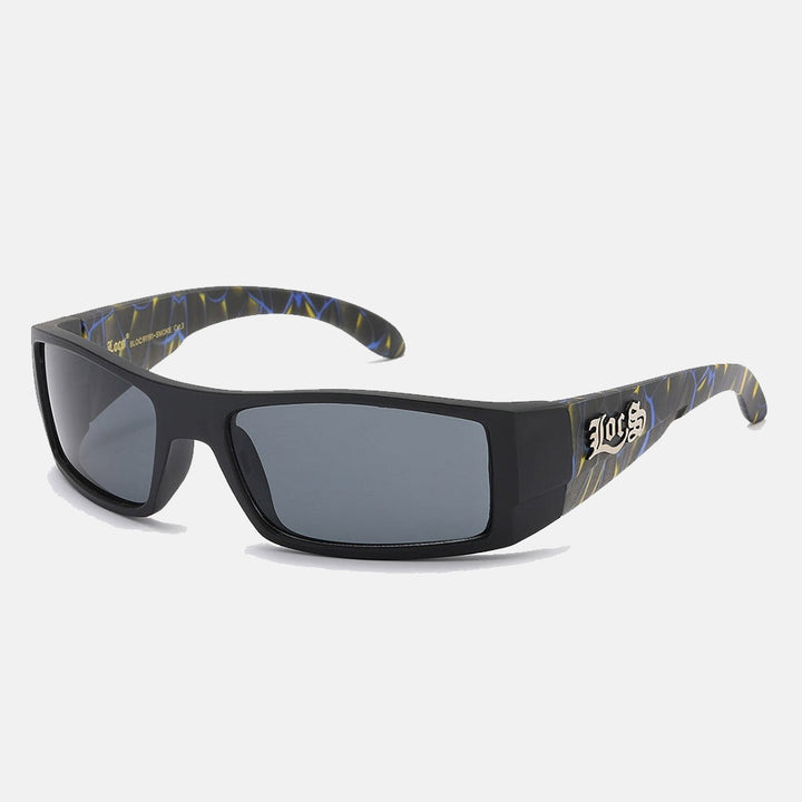 Locs Smoke Print Sunglasses black1