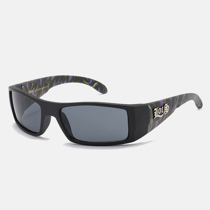 Locs Smoke Print Sunglasses black4