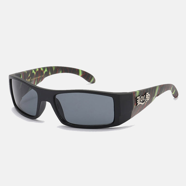 Locs Smoke Print Sunglasses black6